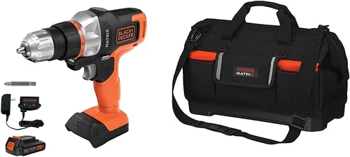 Miniatura 2 de BLACK+DECKER BDCMTSB Matrix bolsa de almacenamiento de boca ancha.