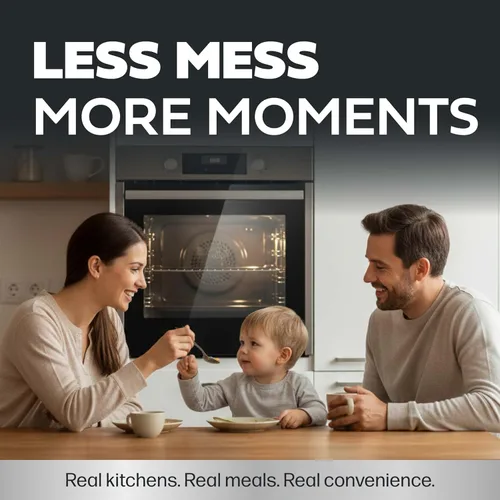 Miniatura 6 de Revestimiento antiadherente para horno, Grado Profesional – Nunca vuelva a limpiar la parte inferior de su horno, por Cooks Innovations