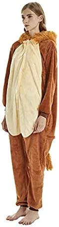 Miniatura 4 de Pijama unisex para adultos, para disfraz de león, disfraz de Halloween