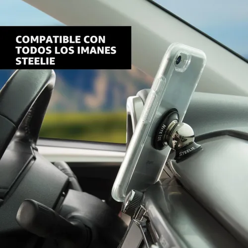 Miniatura 2 de Nite Ize Steelie Dash Mount - Soporte para tablero – Bola de tablero de montaje adicional para el sistema magnético de montaje de teléfono Steelie