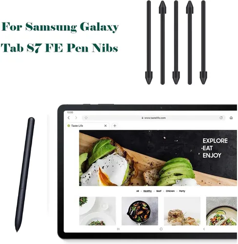Miniatura 2 de 5 puntas de lápiz óptico Tab S7 FE S para Samsung Tab S7 FE Stylus, Galaxy Tab s7 FE Pen repuesto para Samsung Galaxy Tab S7 FE Stylus Pen