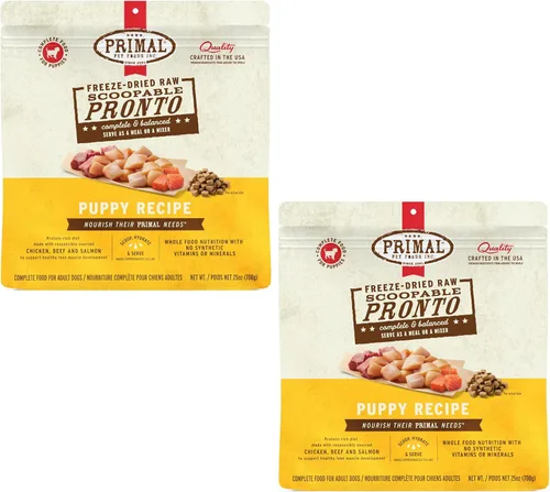 Miniatura 19 de Primal - Alimento liofilizado para perros, Pronto Mini Nuggets, cordero; tomar y servir, comida completa y equilibrada; también se puede utilizar