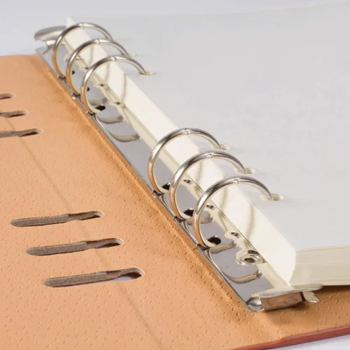 Miniatura 2 de Paquete de 3 Hojas en Blanco A5, Recambios para Planificador Filofax, Organizador, Archivadores, 6 Agujeros, Total 300 Hojas/600 Páginas, 100gsm