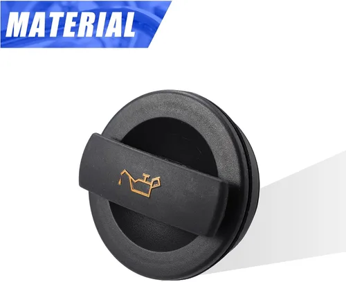 Miniatura 3 de X AUTOHAUX Tapa del depósito de combustible del motor, tapa de tapón de llenado de gasóleo, reemplazo 06C103485P 03C103485A para Volkswagen Golf