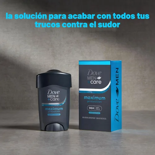 Miniatura 5 de DOVE MEN + CARE Protección Clínica Antitranspirante en Barra Clean Comfort para Hombres 96 Horas de Protección contra el Sudor y el Olor
