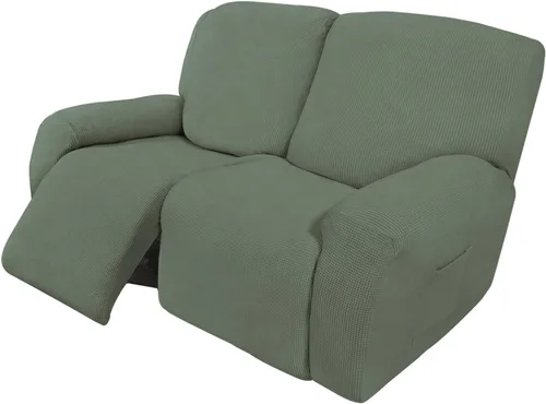 Miniatura 96 de Easy-Going - Funda elástica para sofá reclinable y sofá cama, 6 piezas, protector de muebles, suave, parte inferior elástica, tela jacquard