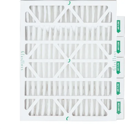 Glasfloss Industries ZLP20254 Z-Line Series ZL 20x25x4 MERV 10 - Filtro plisado (paquete de 6)