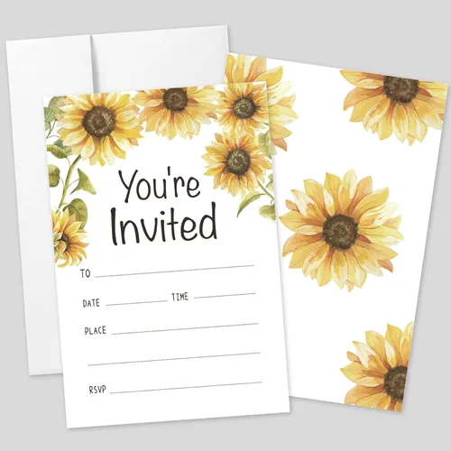 Miniatura 8 de AEHIE 20 juegos de invitaciones de bautizo con forma de fiesta de bautizo para baby shower, con sobres, tarjetas de invitaciones con cruz dorada