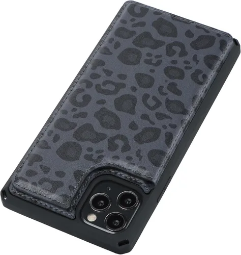 Miniatura 7 de Cavor Fundas tipo cartera con tarjetero para iPhone 11 Pro Max, funda para iPhone 11 Pro Max para mujeres y hombres, funda de teléfono con soporte