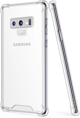 Miniatura 8 de Funda para Galaxy Note 9, funda transparente con bonito degradado para teléfono, TPU reforzado, parte trasera de policarbonato duro, funda