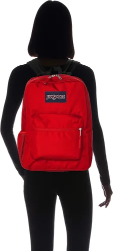 Miniatura 5 de JanSport Cross Town mochila, rojo (Red Tape)), JS0A47LW5XP