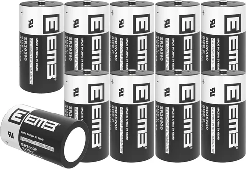 Miniatura 9 de EEMB ER26500 3.6V 9000mAh C tamaño batería de litio de alta capacidad Li-SOCL₂ batería no recargable LS26500 SB-C01 TL-2200 para monitor de presión