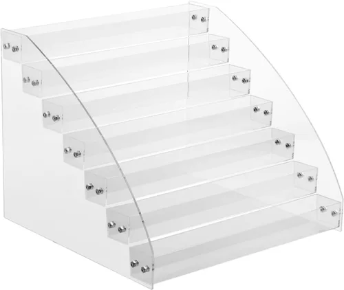 Miniatura 11 de Homakover Organizador de pintura acrílica de 3 capas, soporte de pintura perfecto para manualidades, almacenamiento de pinturas de pasatiempos