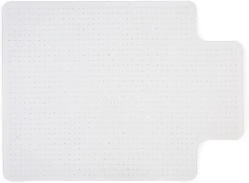 Miniatura 10 de Staples Tapete para silla de oficina, tapetes transparentes con borde, alfombras de pelo medio, cobertura extendida debajo del escritorio, 48 x 36
