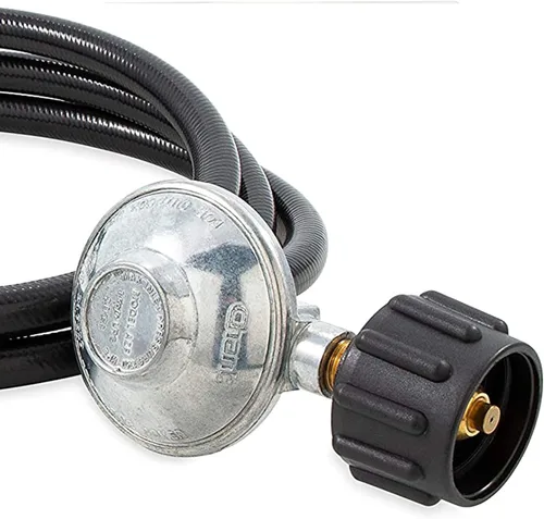 Miniatura 5 de Camco 57629 - Manguera reguladora de propano, 6 pies, con conector rápido hembra de Acme Nut