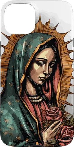 Miniatura 9 de Funda para iPhone 12 Pro Max Virgen De Guadalupe Católica Virgen De Guadalupe
