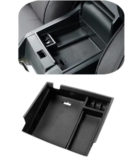 Miniatura 15 de Bandeja de consola central, caja de almacenamiento compatible con Land Rover Discovery Sport 2015, 2016, 2017, 2018, 2019, organizador de puerta
