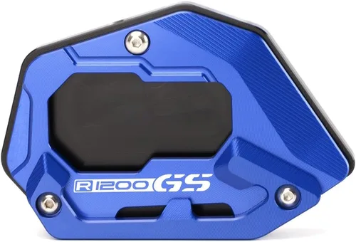 Miniatura 10 de Placa de soporte de extensión de soporte lateral para motocicleta compatible con BMW R1200GS LC/Adventure/Rallye Almohadilla de soporte