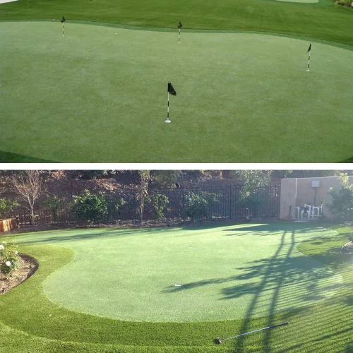 Miniatura 5 de Césped Artificial de Golf Pro Putting Green - Alfombra de Entrenamiento de Golf para Interiores y Exteriores, Césped Sintético Artificial