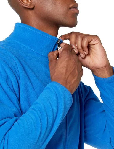 Miniatura 3 de Tienda Essentials - Chaqueta de vellón con cremallera completa para hombre (disponible en tallas grandes y altas)
