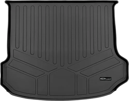 Miniatura 8 de SMARTLINER Juego de alfombrillas de primera fila para todo tipo de clima, compatibles con Jeep Grand Cherokee 4xe 2022-2025