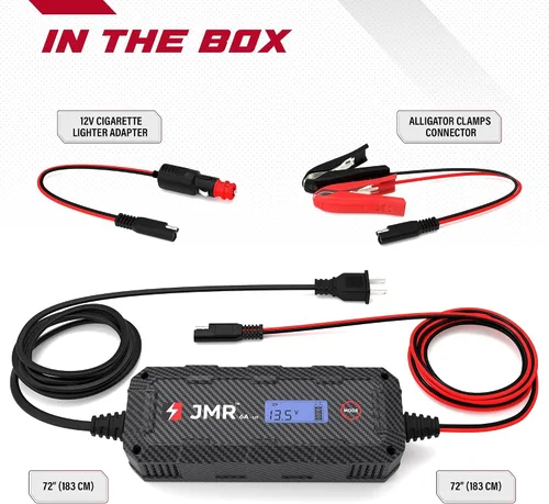 Miniatura 8 de Cargador de Batería JMR para Ram 3500 2500 1500 4500 5500 ProMaster Dakota Todos los Modelos Cargador Lento Acondicionador Mantenedor
