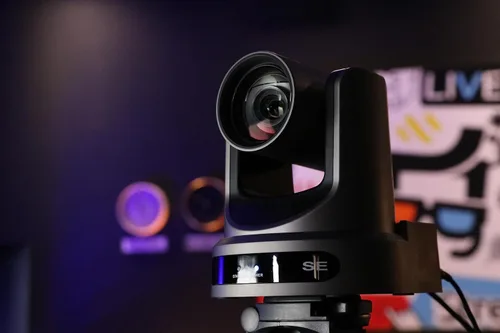 Miniatura 3 de PTZOptics Move SE 20x 1080p Full HD Advanced PTZ Cámara con zoom de inclinación panorámica y seguimiento automático para transmisión en vivo y Gris