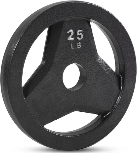Miniatura 7 de JFIT Olympic 2 Inch Grip Plates and Bumper Plates for Barbell - Single Weights or Sets of 2 (Muliple Weights)