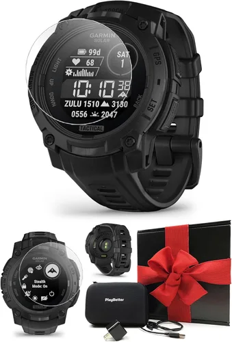 Miniatura 18 de PlayBetter Garmin Instinct 3 Alpine Rush AMOLED (citrino, 1.772 in) caja de regalo de reloj inteligente GPS para exteriores, linterna integrada