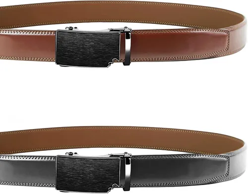 Miniatura 2 de Coipdfty Inclusive series Ratchet Belt for Men - Mens Belt Leather 1 38" for Casual Jeans