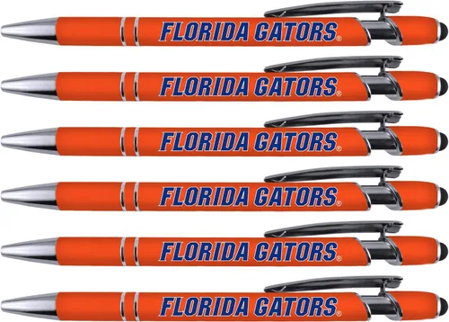 Miniatura 9 de Greeting Pen Florida Soft Touch - Bolígrafo de metal recubierto de 4 unidades (4026) Florida Gators Pen para estudiantes y exalumnos - UF School