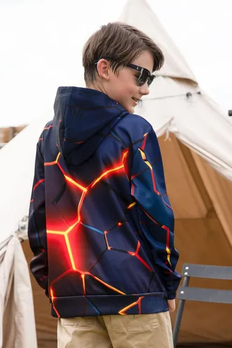 Miniatura 3 de Unicomidea - Sudadera con capucha y estampado 3D para niños y niñas de 6 a 16 años