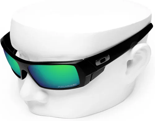 Miniatura 2 de OOWLIT Lentes de repuesto compatibles con Oakley Gascan Sunglass, EsmeraldaSólidos