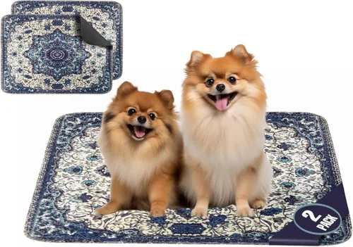 Miniatura 23 de PUPIBOO Almohadillas lavables para orina para perros y gatos - Almohadillas de entrenamiento para cachorros reutilizables súper absorbentes - 100%