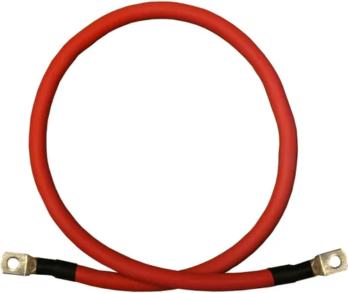 Miniatura 4 de WindyNation 2 AWG Cables de calibre rojo + negro de puro cobre para batería inversora, cables solares, RV, automóvil, barco, carrito de Golf 3/8