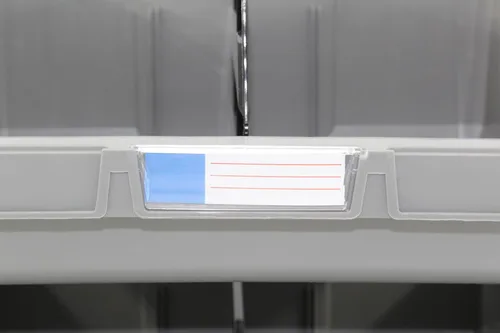 Miniatura 6 de Paquete de 2 contenedores apilables extragrandes de almacenamiento – 16.5 x 14.5 x 6.9 pulgadas, organizador resistente, diseño colgante y de GRIS 2