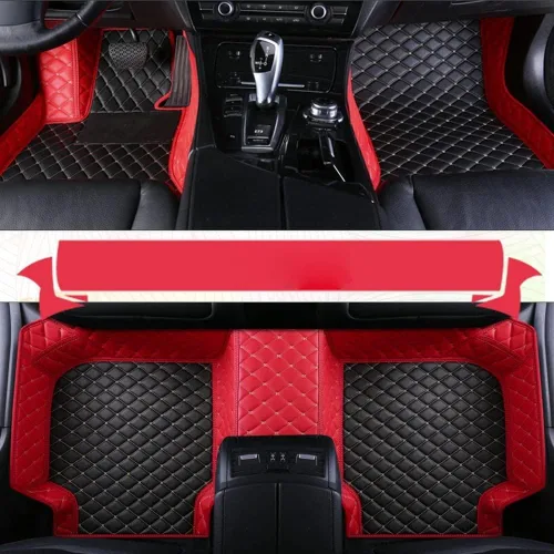 Miniatura 16 de Tapete para Auto Adecuado para el 99% de Sedanes, Coches Deportivos, Tapetes de Coche Personalizados de Lujo para SUV, Mujeres, Tapetes Automotrices