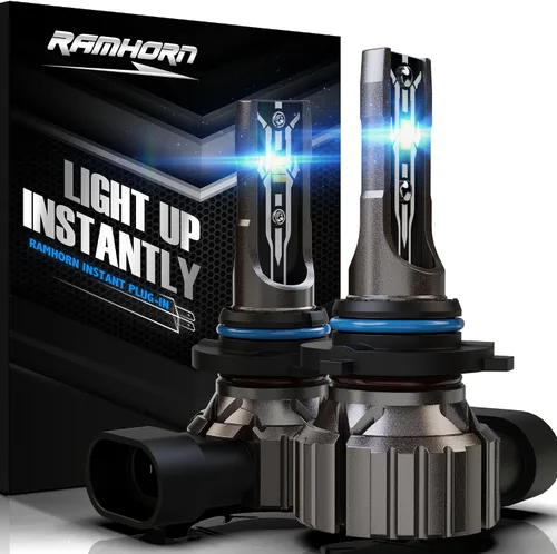 Miniatura 9 de RAMHORN Bombillas H4, 300% de brillo, tamaño 1:1, Plug-N-Play, paquete de 2