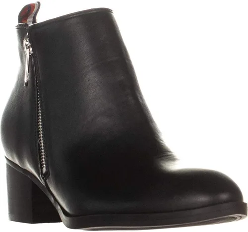 Miniatura 2 de Tommy Hilfiger mujeres ruthee cuero almendra dedo del pie tobillo moda botas