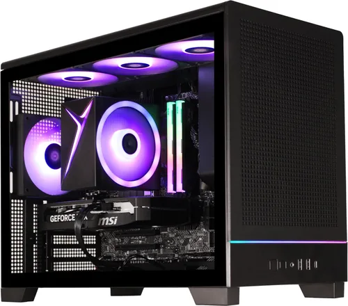 Miniatura 9 de STORMCRAFT Sirius PC Gamer Intel i5 14400F, RTX 5060 Ti 16GB, 32GB DDR5 RAM 6000 RGB de memoria, 1TB NVMe SSD, Chipset B760, PSU Gold de 650W, USB