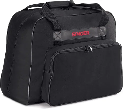 Miniatura 3 de SINGER Estuche para transportar máquina, negro, estuche espacioso que se adapta a la mayoría de las máquinas de coser estándar y serger