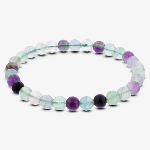 Miniatura 515 de Gem Avenue Handmade Round Bead Stretch Bracelet Unisex Natural Stone Beaded Jewelry for Men & Women, Elastic Wristband for Daily Wear