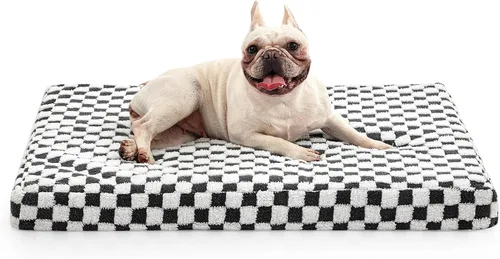 Miniatura 9 de JOEJOY Cama para perro para perros grandes, cama ortopédica extra grande para perros con funda extraíble y lavable, cama de espuma con forma de caja