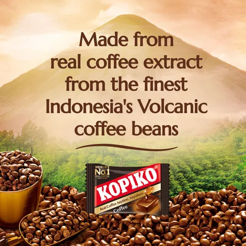 Miniatura 4 de Kopiko Caramelo de café – Caramelo duro de Indonesia con extracto de café real – Un impulso satisfactorio para la energía sobre la marcha