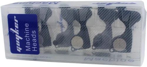 Miniatura 6 de Guyker Cabezales de Máquina de Guitarra (3L + 3R) – Juego de Afinadores de Clavijas de Afinación Selladas 1:21 de Repuesto para Guitarras Eléctricas