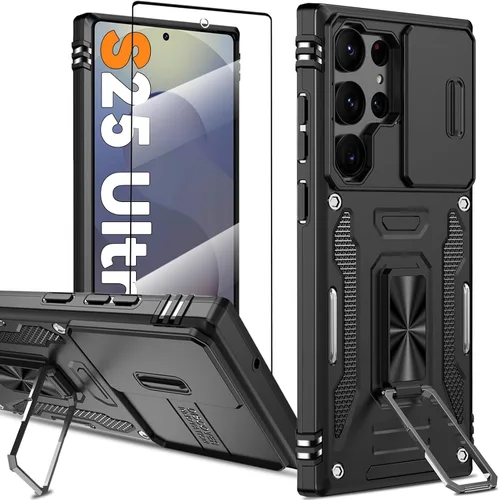 Miniatura 73 de Funda magnética para Samsung Galaxy Note 20 Ultra con soporte de anillo [con protector de pantalla] [Compatible con carga inalámbrica MagSafe] Funda