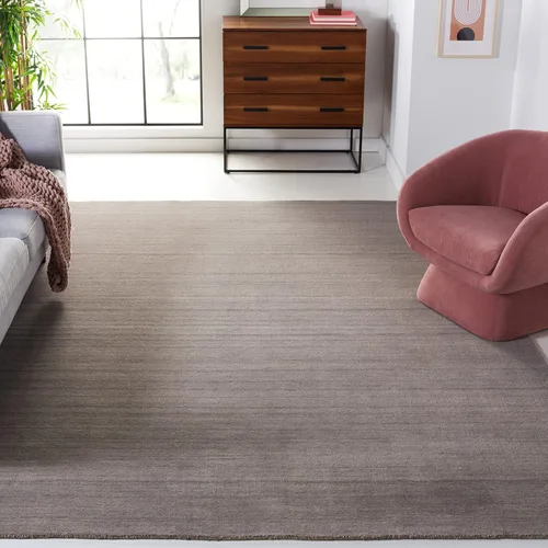 Miniatura 25 de SAFAVIEH Himalaya Collection - Alfombra decorativa, 3 x 5 pies, carbón, lana hecha a mano, ideal para zonas de alto tráfico en entrada, sala