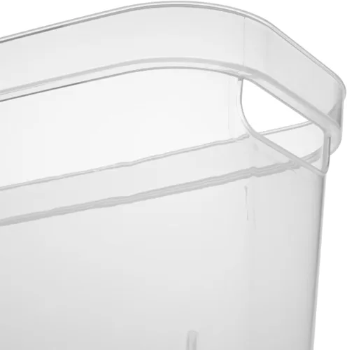 Miniatura 7 de Sterilite Contenedores de almacenamiento estrechos y modernos de 6.25 x 6.25 x 15 pulgadas, con cómodas asas de transporte y borde con bandas