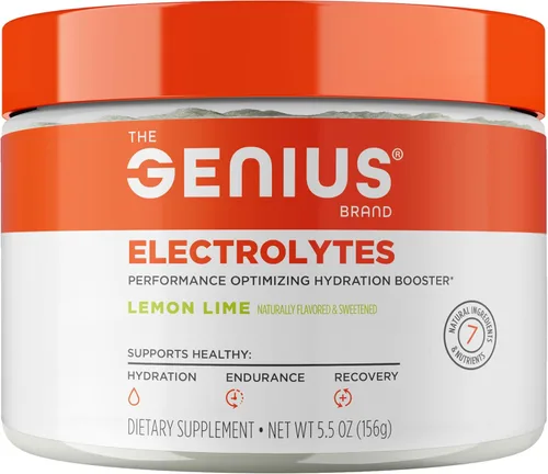Miniatura 10 de The Genius Brand Genius Hydrate - Suplemento de electrolitos para hidratación diaria, agua de coco, sin azúcar, 8 minerales y nutrientes esenciales