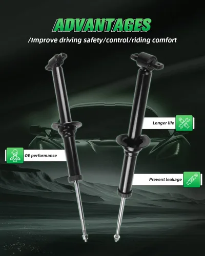 Miniatura 2 de SCITOO - Amortiguador trasero para Dodge se adapta a 2007-2009 para Chrysler Aspen, 2004-2009 para Dodge para amortiguadores Durango KG4159 Struts